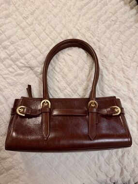 Reformation Beatrice Shoulder Bag - Brown